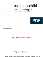 Approach To A Child With Diarrhea