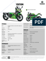 2023 Ninja 400 KRT Edition Es La Spec Sheet