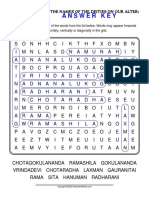 Altar Wordsearch Answers