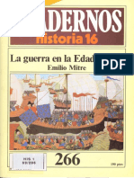 Cuadernos de Historia 16 N 266 - Mitre, Emilio - La Guerra en La Edad Media