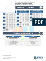 R03 - Pradoso - Centro: Coordenação de Transporte Público