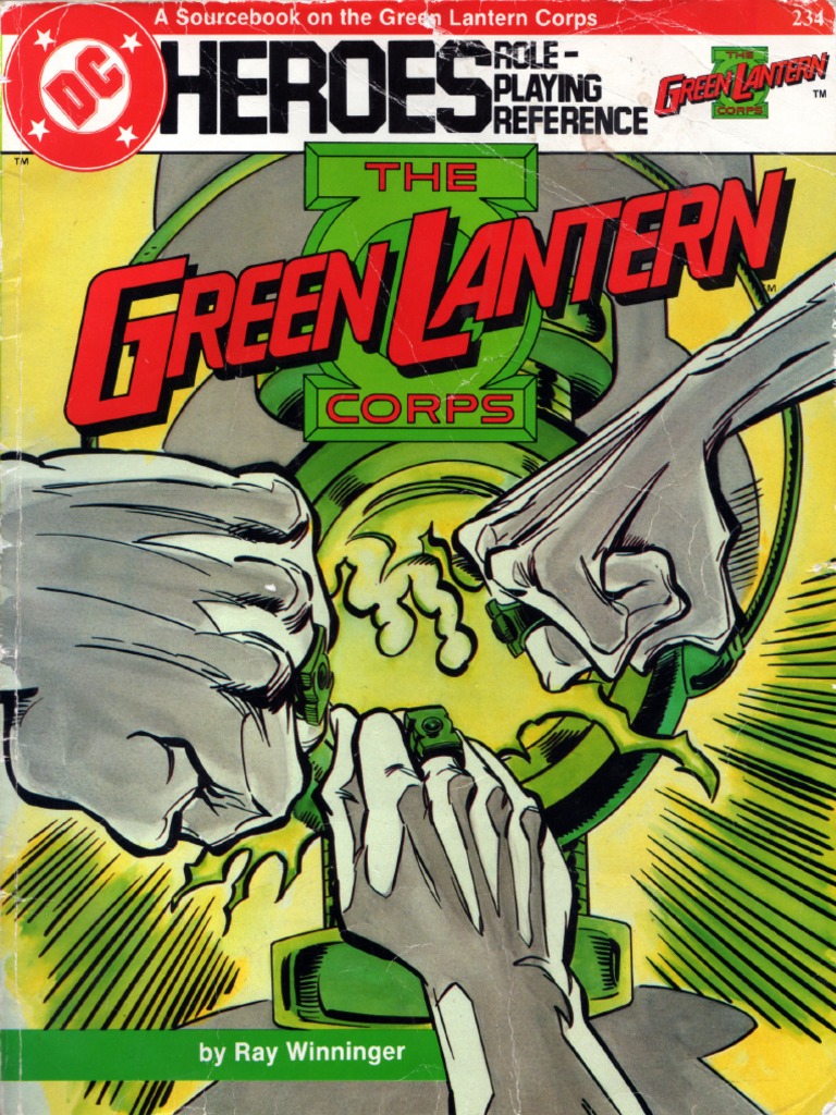DC Heroes The Green Lantern Corps | PDF