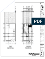 Planta Arquitectonica Planta Baja Remodelacion: A B C D A B C D E F