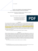 El Tutor Universitario Como Impulsor Del Aprendizaje Reflexivo de Los Alumnos