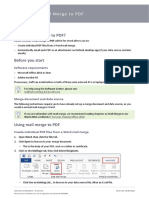 Ms Word Mail Merge PDF