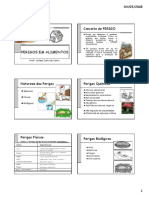 Aula 1 - Parte 1 - PERIGOS EM ALIMENTOS (Modo de Compatibilidade)