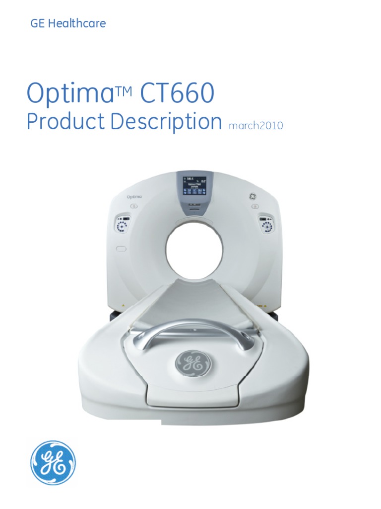 Optima CT660 Product Datasheet | PDF | Ct Scan | Image Scanner