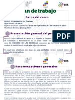 Plan de Trabajo El Cuidado de Las Finanzas 8