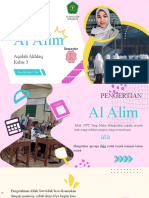 Aqidah 3 Al Alim