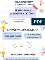 Reacciones de Aldehídos y Cetonas 