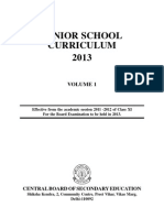 Senior Curriculum Vol 1 2013