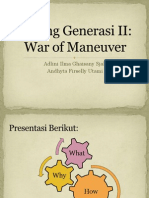 Perang Generasi II: War of Maneuver