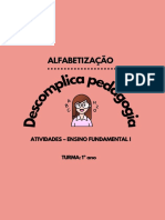 ALFABETIZAÇÃO 1 Ano