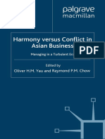 Raymond Ping-man Chow, Oliver Hong-ming Yau - The Harmony Versus Conflict in Asian Business_ Managing in a Turbulent Era (Palgrave MacMillan Asian Business) (2007)