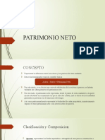 Patrimonio Neto