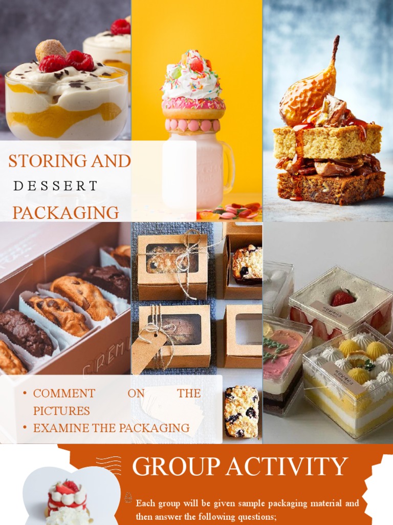 Dessert | PDF | Packaging And Labeling | Refrigeration