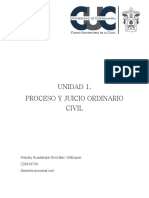 Unidad 1 Procesal Civil