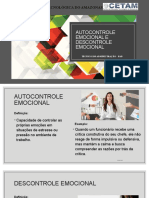 Autocontrole Emocional e Descontrole Emocional