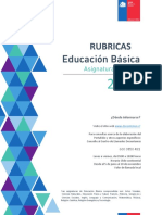 Rubricas Educacion Basica 1 A 6 BASICO 2022