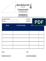 Work Arrangement Plan