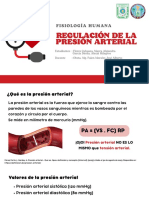 Regulación de La PA