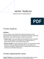 Introduction To Fourrier Analysis