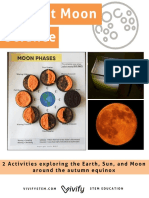 Science STEM Challenge Harvest Moon: 2 Activities Exploring The Earth, Sun, and Moon Around The Autumn Equinox