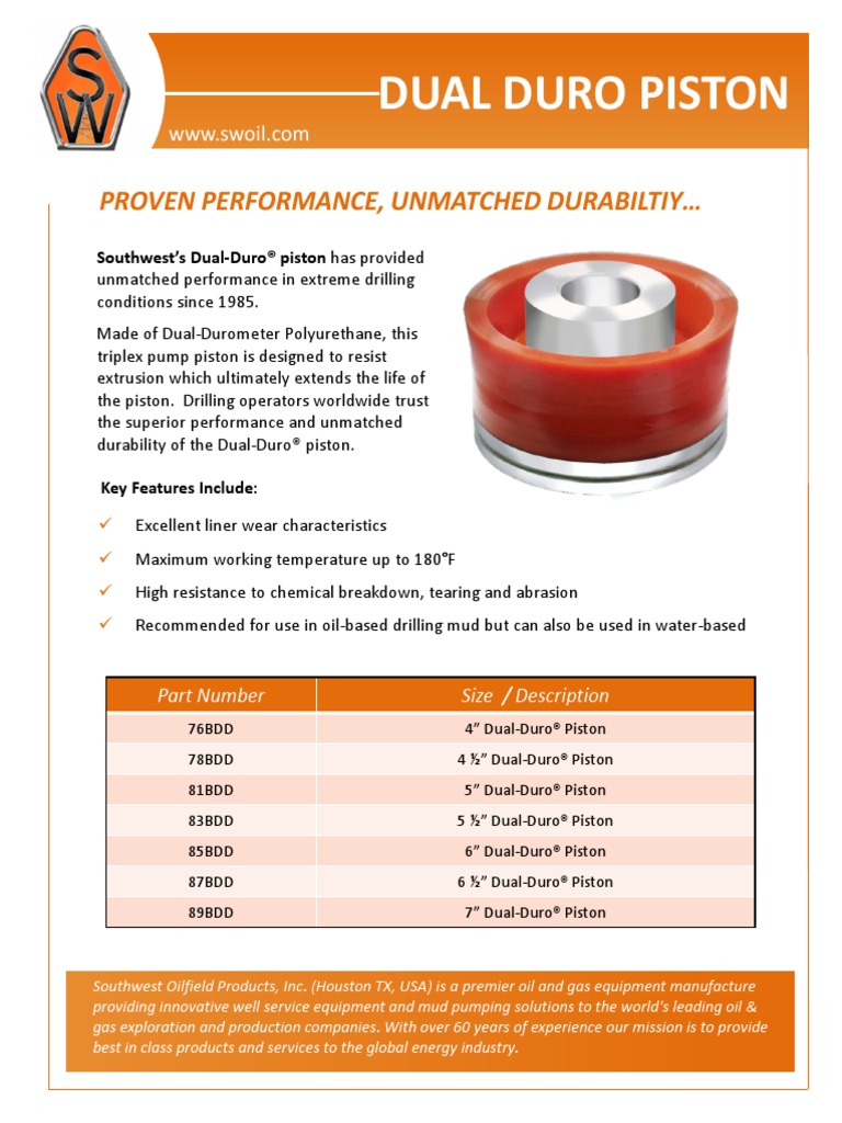 Dual Duro Piston PDF
