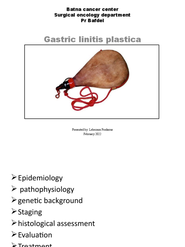 Gastric Linitis Plastica PDF Cancer Breast Cancer