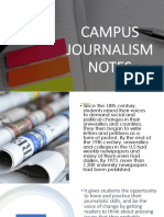 Campus Journalism 1.1