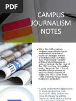 Campus Journalism 1.1