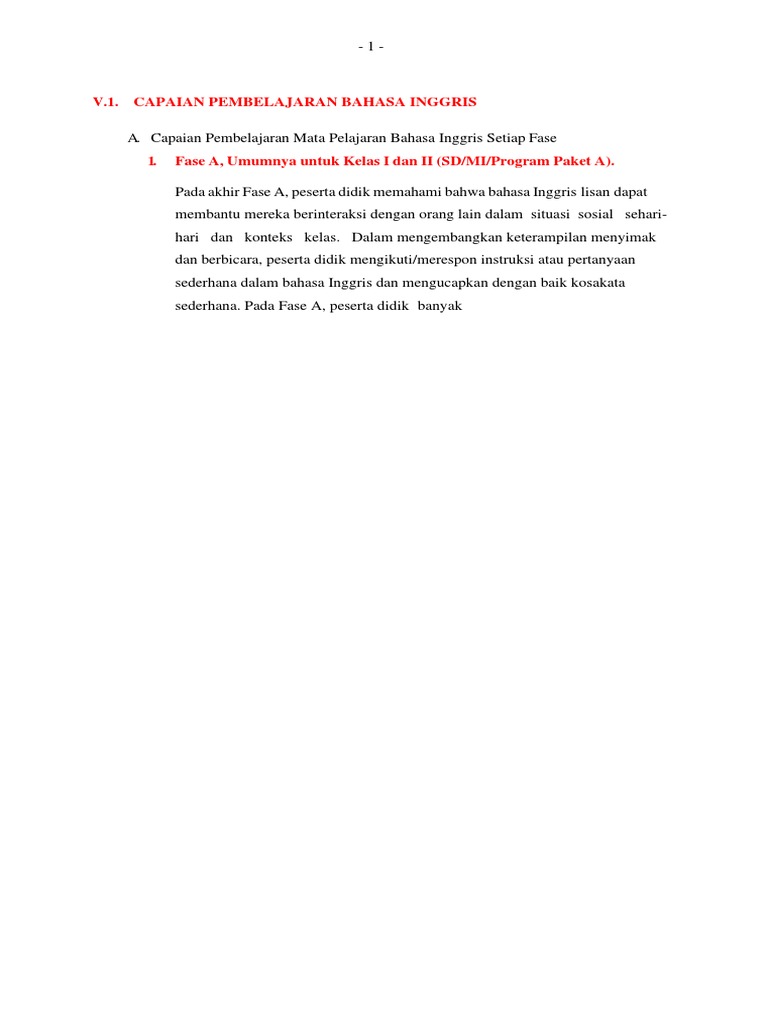 Cp Bahasa Inggris Revisi Pdf