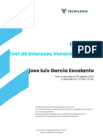 Jose Luis Garcia Escalante - Test de Intereses Vocacionales-R - 2023-08-30