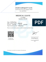 Medical Leave Medical Leave: Manadr Clinic@City Gate Manadr Clinic@City Gate