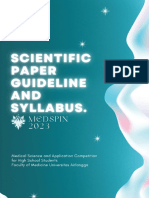 Guidelines of Scientific Paper MEDSPIN 2023