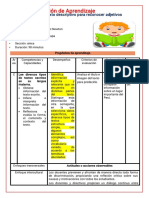 Texto Descriptivo para Reconocer Adjetivos 1