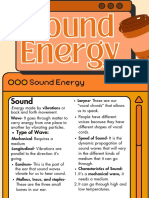 Sound Energy Notes