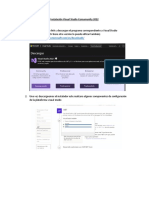 Instalación Visual Studio Comumunity 2022