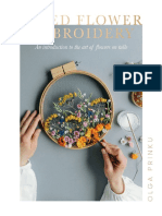 Dried Flower Embroidery An Introduction To The Art of Flowers On Tulle Olga Prinku Z Library