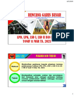 Rencana Garis Besar: LPD, LPK, LSD I, LSD Ii Dan LSL I YONIF 11 MAR TA. 2023