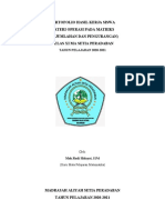 8.1 Portofolio Tugas Pembelajaran Yang Mencakup Materi Tentang Pengembangan Kreativitas Dan Inovasi, Serta Nilai Yang Diperoleh Siswa