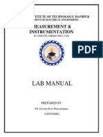 Measurement Manual