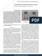 Modeling and Control of A Hybrid Wheeled Legged