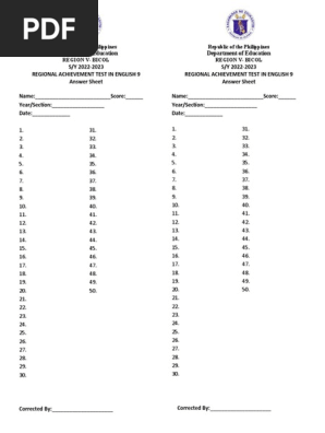 RAT-answer-sheet