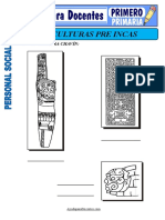 Las Culturas Preincas para Primero de Primaria