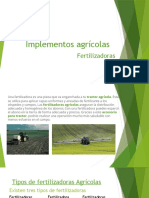 Implementos Agrícolas: Fertilizadoras