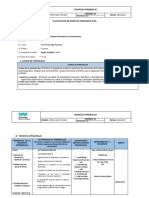 Modelo de Sesión de Aprendizaje 4 T Aplicada