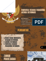 Pancasila Sebagai Paradigma Agenda Reformasi