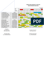 Jadwal Dinas Icu Dan Hcu Oktober - 2021