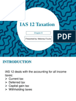 IAS 12 Taxation